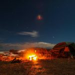 Live in nature, starry sky, bonfire — Make Money in Your Sleep With Automated Betting Systems